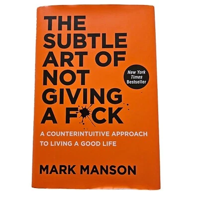 $19.95 • Buy The Subtle Art Of Not Giving A Fuck F*ck By Mark Manson HARDCOVER Self Help Book