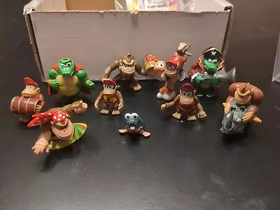 Rare Donkey Kong Country Figures Diddy Painted Keshi Japan Nintendo 1995 K Rool • $499.99