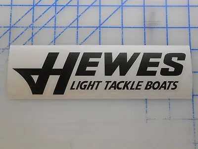 Hewes Boats Sticker 3  5  7.5  11  Redfisher Bayfisher Lappy Bonefisher Flats  • $2.99