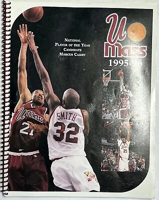 1995-1996 Umass Basketball Guide Souvenir Program Schedule Marcus Camby Rare  • $49.99