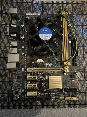 £109 • Buy Motherboard CPU Bundle W/ 16GB RAM - Intel I5 4690k. ASUS HB1M-Plus Motherboard.