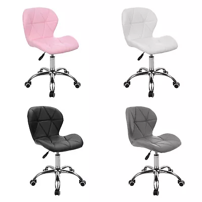 Home Office Chair Computer Desk Chair Swivel Adjustable Lift Cushioned Seat • £39.89