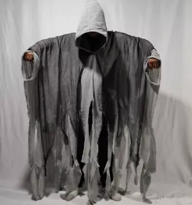 Halloween Cloak Cosplay Zombie Ragged Skeletons Costumes Scary Ghosts Robe Gown • $23.19