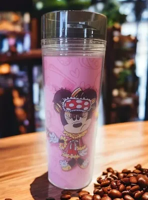 Disney Parks Minnie Mouse Travel Mug Im Only Awake For The Coffee Tumbler 8  New • $15.99