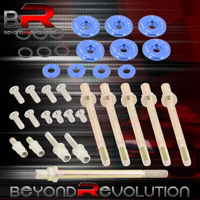 For K20 K24 K-Series Valve Cover Washer Seal Bolt Nut Kit Aluminum Blue • $21.99