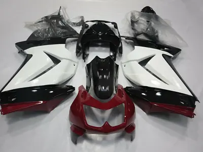 Fairing Kit For Kawasaki Ninja 250R 2008-2012 EX250 ABS Bodywork White Red Black • $369