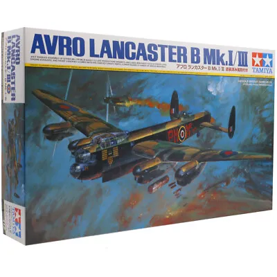 Tamiya Avro Lancaster Bomber B Mk.I/III Model Kit 61112 WW2 Aircraft Scale 1/48 • £88.49