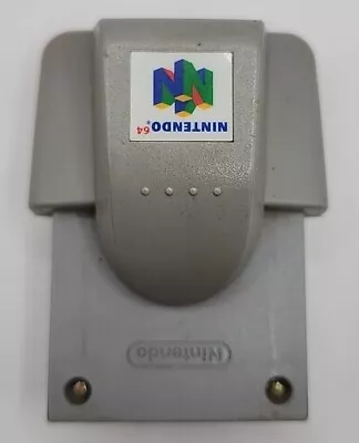 Nintendo 64 Rumble Pak - Gray (NUS-013) *Missing Battery Cover* *Untested* • $11.29