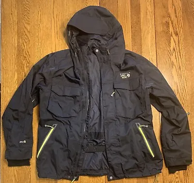 Mountain Hardwear Dry Q Mens L Hard Shell Jacket Waterproof Winter Seam Sealed • $145
