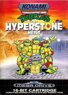 £194.99 • Buy Teenage Mutant Ninja Turtles The Hyperstone Heist - Mega Drive Video Game Boxed