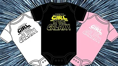 Disney Star Wars Baby Grow Best Girl In The Galaxy Yoda Grogu Jedi Rebel 0-18 M • £8.99