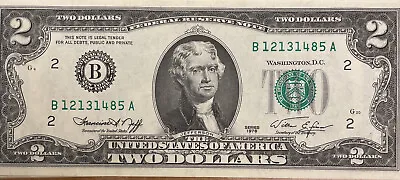 US Bicentennial $2 Two Dollar Bill SERIES 1976 - Mint - Right From Bank New. UC • $3.49