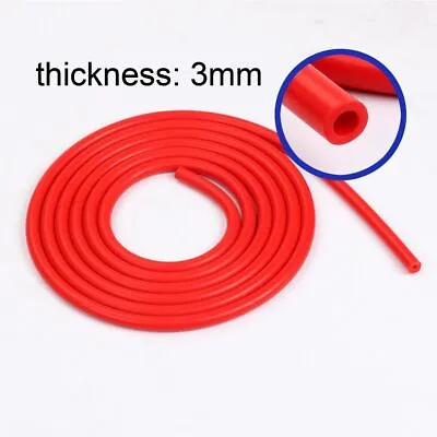 $12.98 • Buy 3/8  10mm Id Vacuum Silicone Turbo Air Hose Line Pipe Tube 10ft Foot Feet Red
