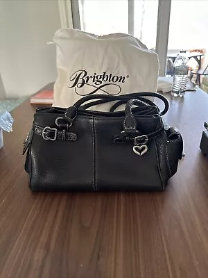 Vintage Brighton Black Handbag With Handbag Cover • $50