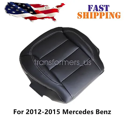For 2012 2013 2014 2015 Mercedes Benz ML350 Driver Bottom Seat Cover Black • $41.99