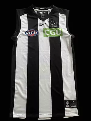 Collingwood Magpies Afl Nike Player Issue Jumper Gps #16 Mayne • $199