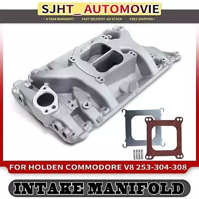 1x Intake Manifold For Holden Commodore V8 253-308 Dual Plane 2194 With Gaskets • $319.99