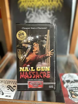 Nail Gun Massacre VHS SOV Horror NTSC Video • £60