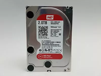 Western Digital WD Red WD20EFRX 2TB 3.5  SATA III NAS Hard Drive • £42.44