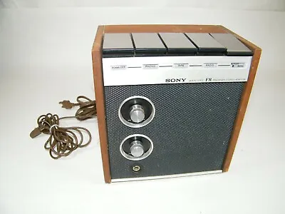 Vintage Sony Fm Multiplex Stero Adapter Sta-900 13 Transistor • $29.40