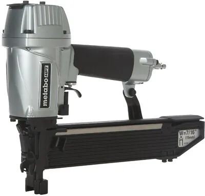 NEW Metabo HPT N5008AC2M 7/16  Crown Construction Sheathing Stapler 16 Gauge  • $218.49