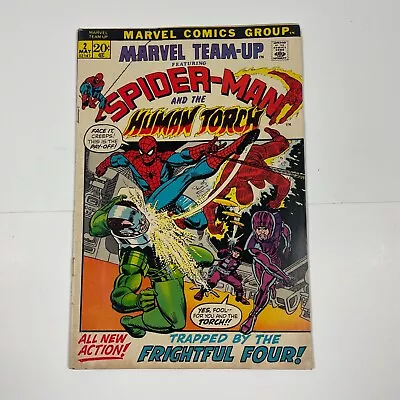 Marvel Team-up #2 (1972) - Human Torch & Spider-man Vs. Frightful Four • $29.95