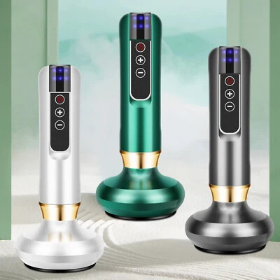 $23.95 • Buy Electric Cupping Massage Scraping Massager Therapy Body GuaSha Machine US SHIPPI