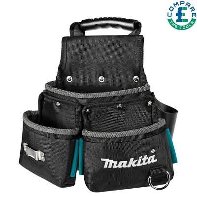 Makita E-15207 BC Ultimate 3 Pocket Screw Nails Fixings Tool Belt Holder Pouch • £42.39