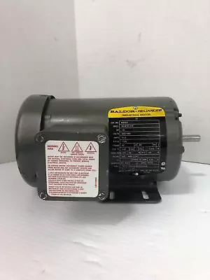 Baldor Reliance M3353 Industrial Motor 0.13HP 1725 RPM 230/460V 1/.5A 3PH • $92