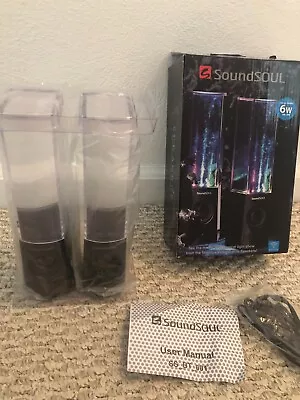 SoundSOUL LED Magic Dancing Water Speakers • $30