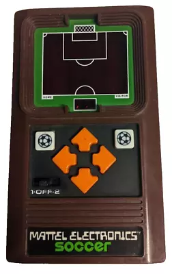 Mattel Electronics Soccer Hand Held Video Game Vintage 1978 WORKS • $23.99