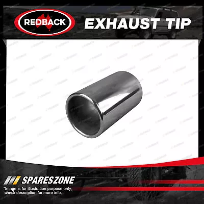 Redback Exhaust Tip Straight Cut / Rolled In For Holden Commodore Monaro 00-07 • $45.95