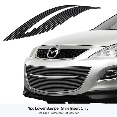 For 2010-2012 Mazda CX-9 Lower Bumper Stainless Black Billet Grille Grill Insert • $83.99
