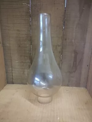 Clear Glass Chimney Lamp Shade Replacement Glass Oil Or Kerosene Lamp Chimney • £10