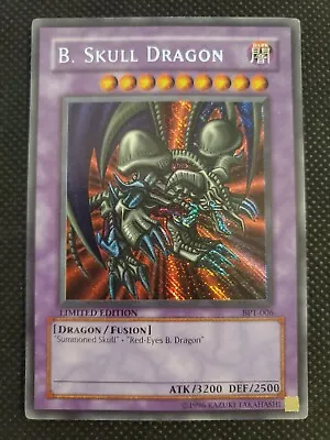 Yugioh B. Skull Dragon BPT-006 MP Secret Rare 2002 Collector's Tin Limited • $35