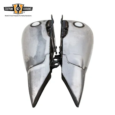 5 Gal. Stretched Flatside Fuel Tank Gas Fit For Harley Softail Models 1984-1999 • $341.99