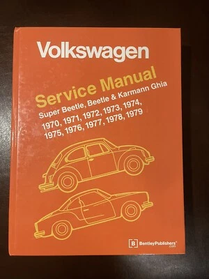 $74.99 • Buy ‘70s VW Service Manuals