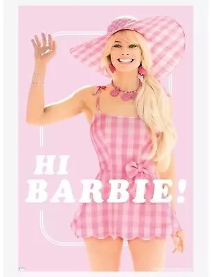 22″ X 34″ Barbie Movie Hi Barbie Poster- Museum-grade Archival Paper (175gsm) • $47.75