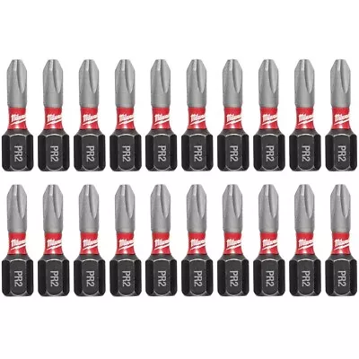 PR2 Phillips Milwaukee Shockwave Impact Duty 20 Bit Set 1 Inch Screw Driver Bits • $13.99