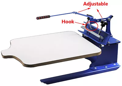 1 Color Screen Printing Machine Shirt Press Equipment Silk Screen Press Printer • $143.82