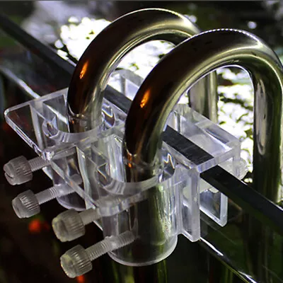 $6.40 • Buy And Clamp Holder Tube For Aquarium Supplies