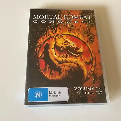 Mortal Kombat Conquest Vol 4-6 DVD Action Adventure Martial Arts Supernatural • $19.95