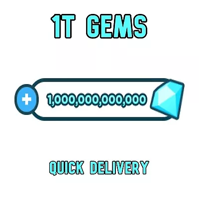 Pet Sim X | 1T (1 Trillion) Gems/Diamonds | Cheap & Quick | Pet Simulator X • $8.69