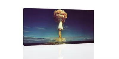 Atomic Bomb - CANVAS OR PRINT WALL ART • $99