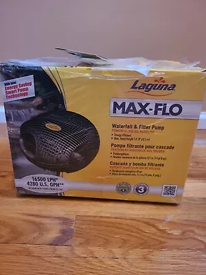 LAGUNA MAX-FLO 4280 Waterfall & Filter Pond Pump • £275.54