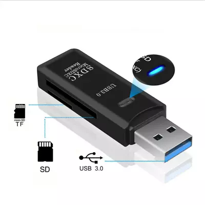 USB 3.0 High Speed Card Reader Adapter For Micro SD SDXC TF T-Flash Memory Card • $6.91