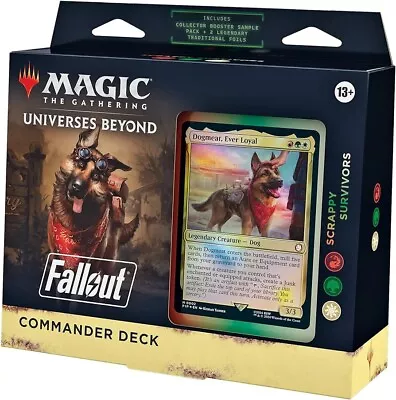 Magic The Gathering: Fallout Commander Deck - Scrappy Survivors • $40