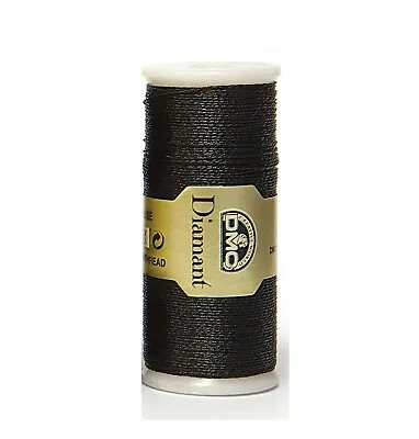 Dmc Diamant Metallic Embroidery Thread No. D310 35 Meter Spool Black • £3.60