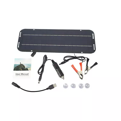 30W/12V Solar Panel Trickle Charger Battery Charger Kit For Boat RVS Portable US • $14.19