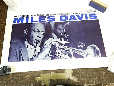 Vintage Miles Davis Poster 1980s Ish • £50